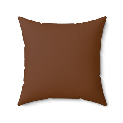 Faux Suede Throw Pillow - Cioccolata