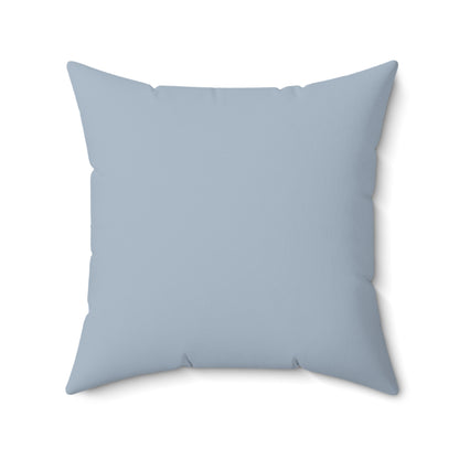 Faux Suede Throw Pillow - Pearl Mist