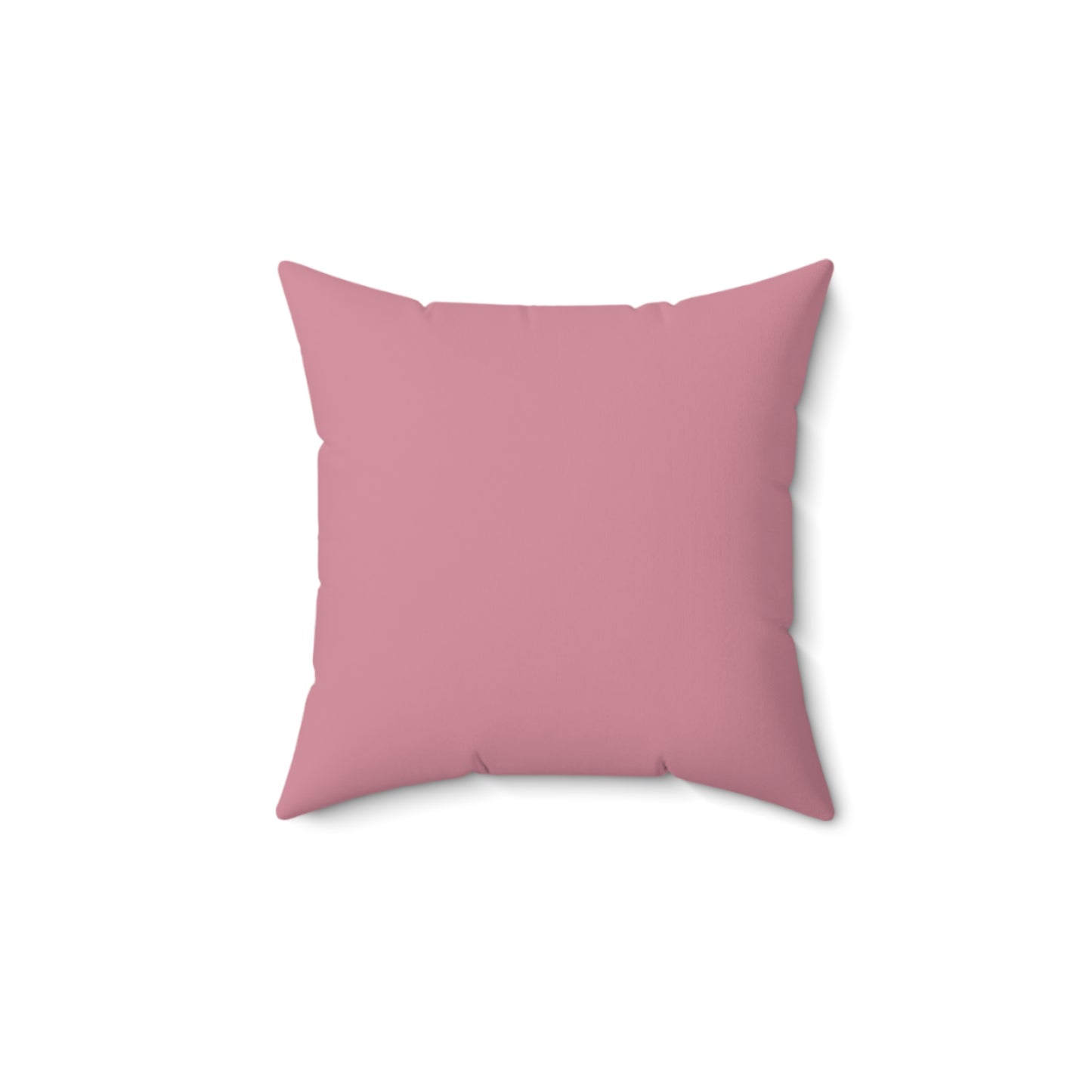 Faux Suede Throw Pillow - Vintage Puce Pink