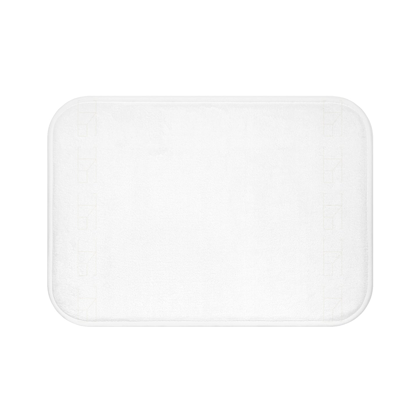 Memory Foam Bath Mat - Pure White