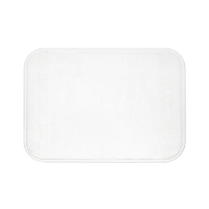 Memory Foam Bath Mat - Pure White