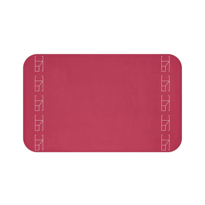 Memory Foam Bath Mat - Cerise