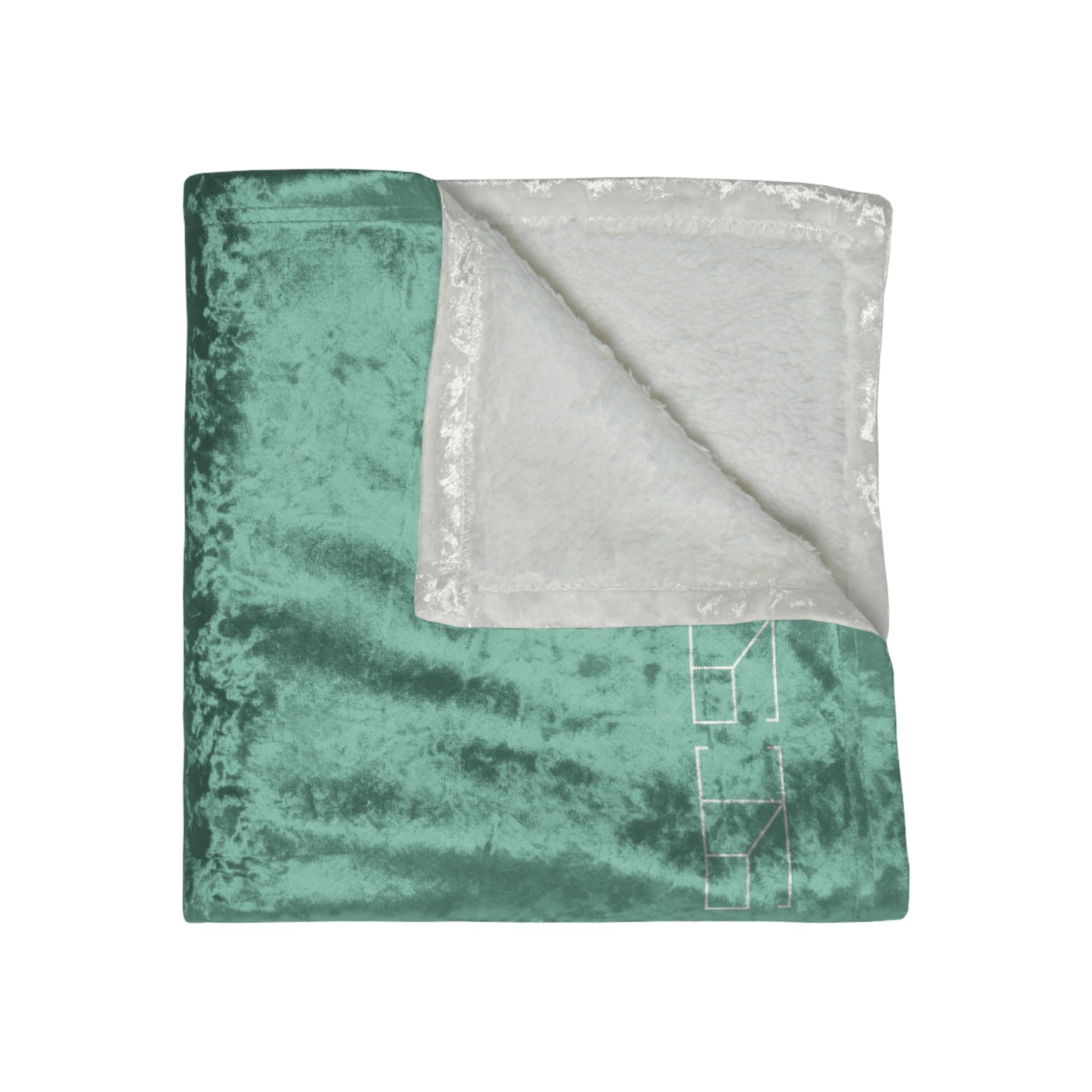 Velveteen Blanket - Serenity Sage