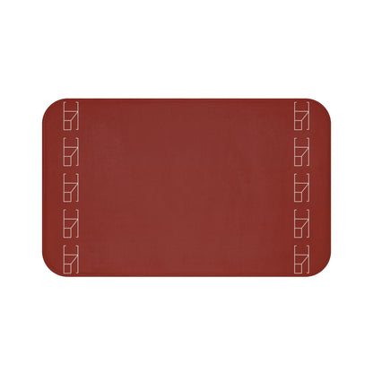 Memory Foam Bath Mat - Burnt Umber