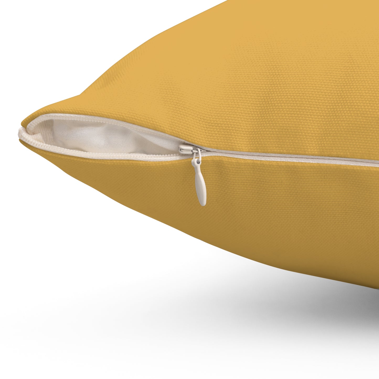 Faux Suede Throw Pillow - Hunyadi Yellow