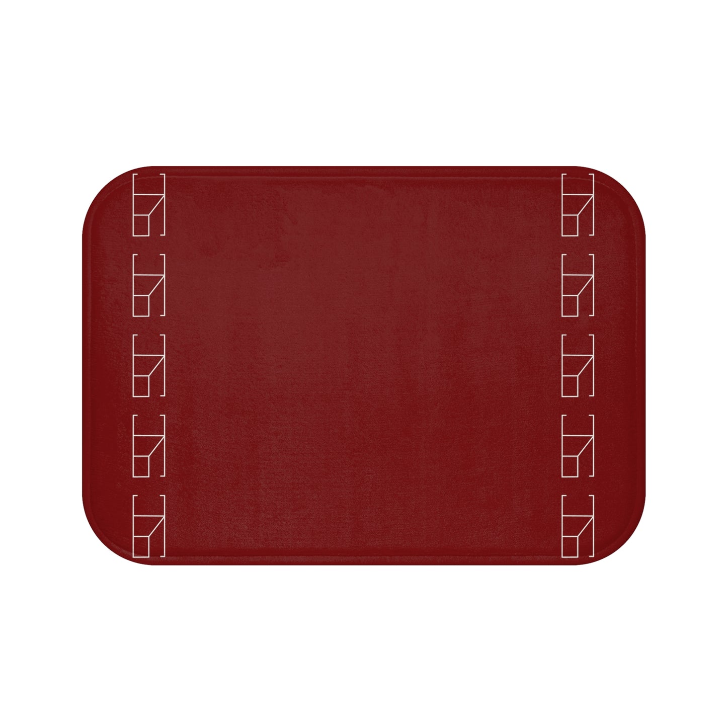 Memory Foam Bath Mat - Barn Red 28