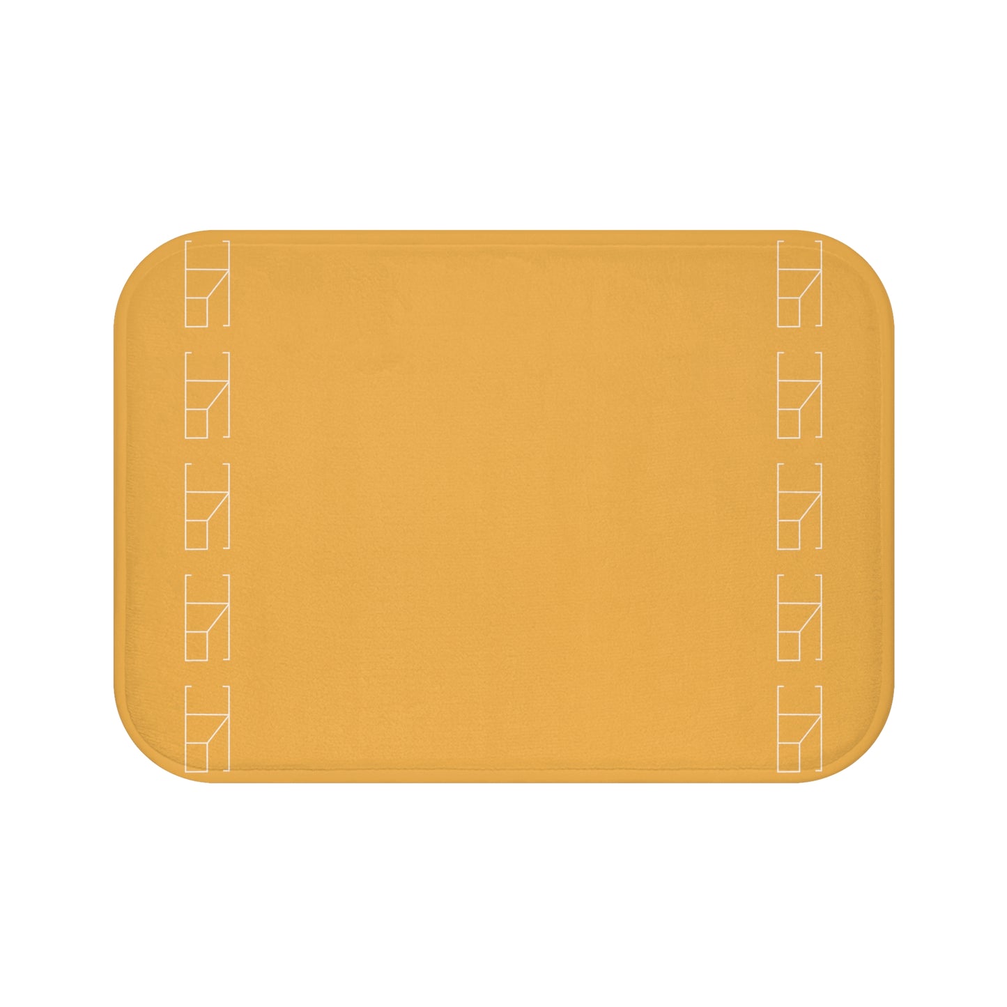 Memory Foam Bath Mat - Hunyadi Orange