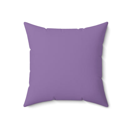 Faux Suede Throw Pillow - Mountain's Lavender