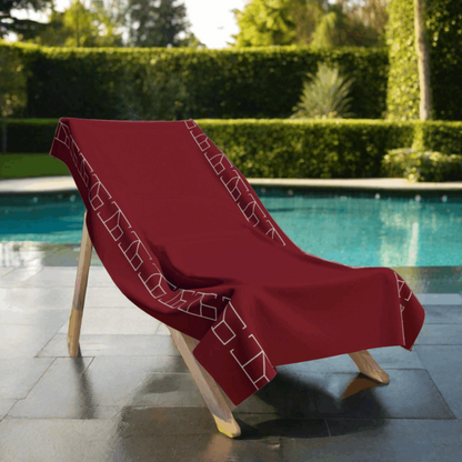 Bath Towel - Burgundy