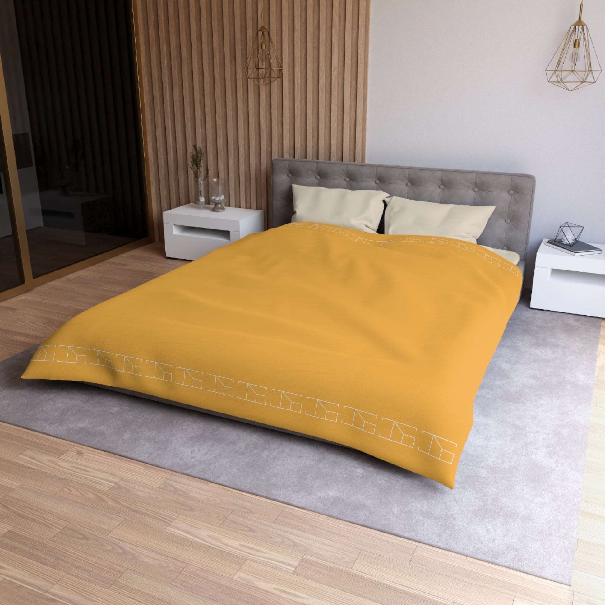 Duvet Cover - Hunyadi Orange