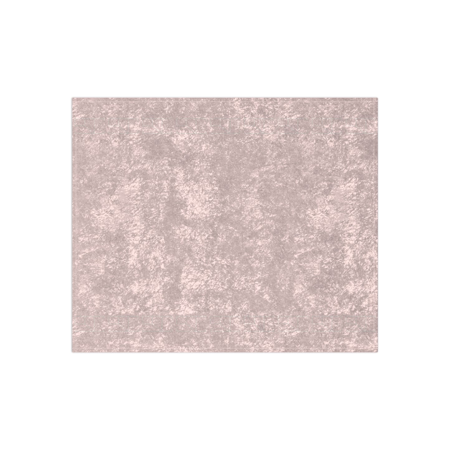 Velveteen Blanket - Misty Rose