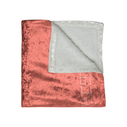 Velveteen Blanket - Salmon