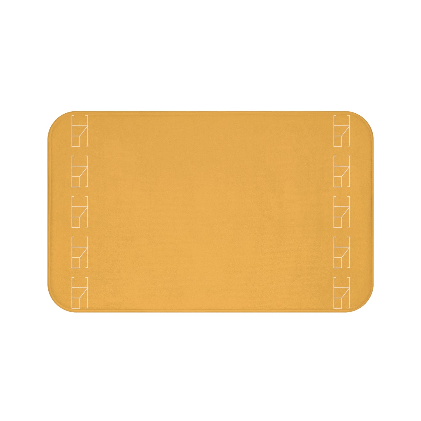 Memory Foam Bath Mat - Hunyadi Orange