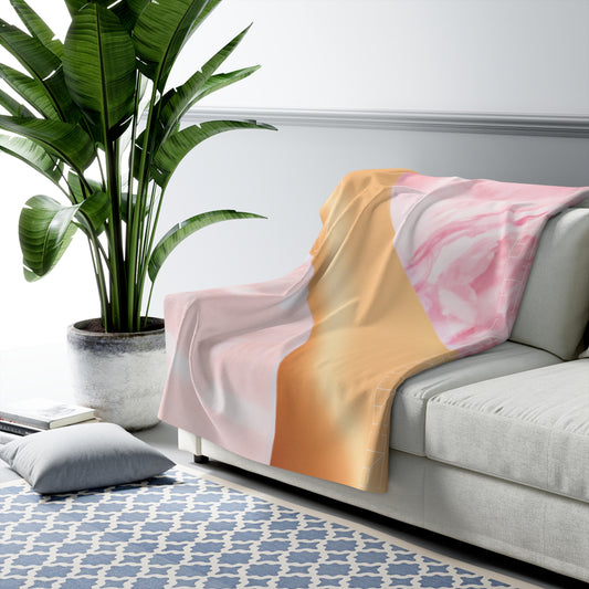 Sherpa Fleece Blanket - Mirage Collection