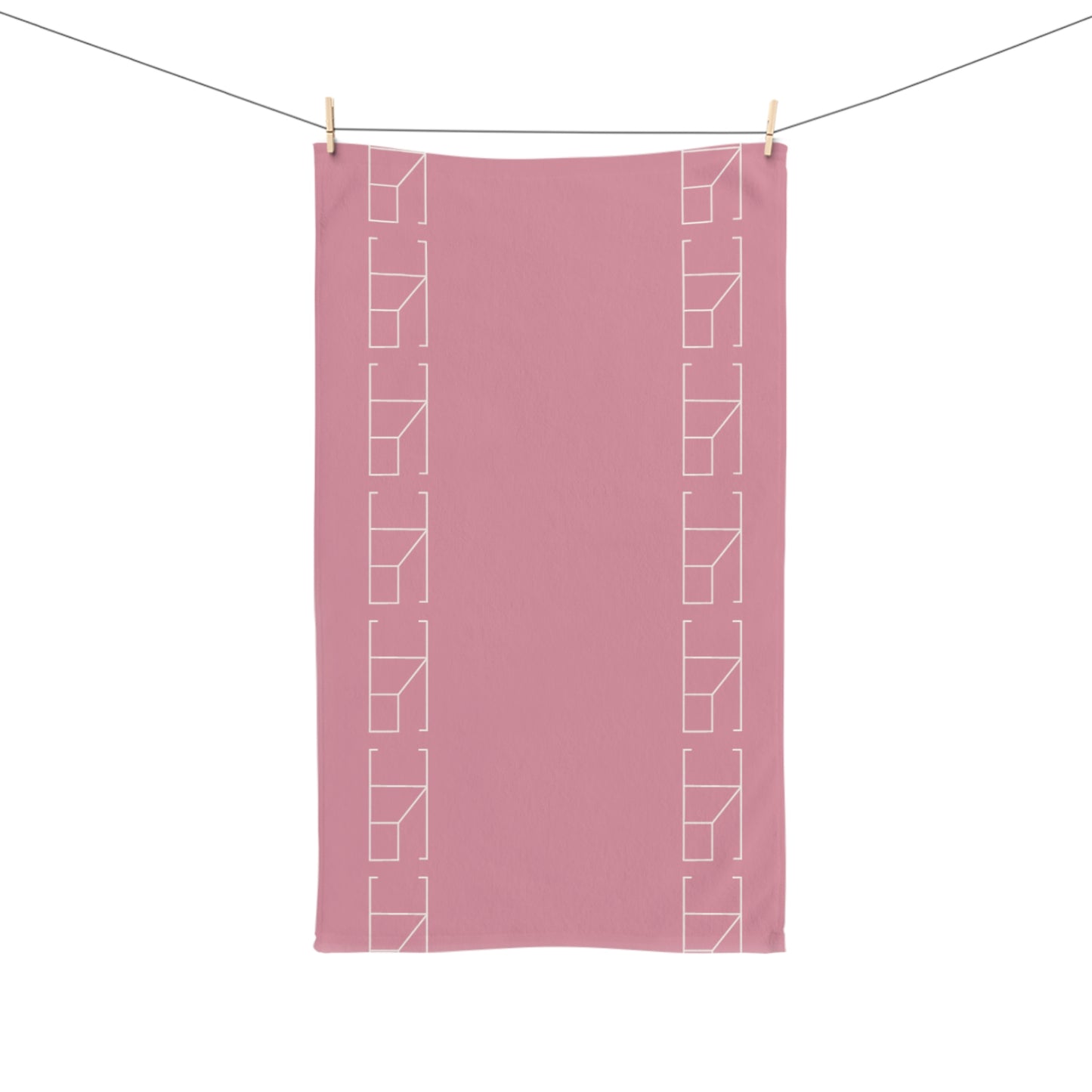 Hand Towel - Vintage Puce Pink