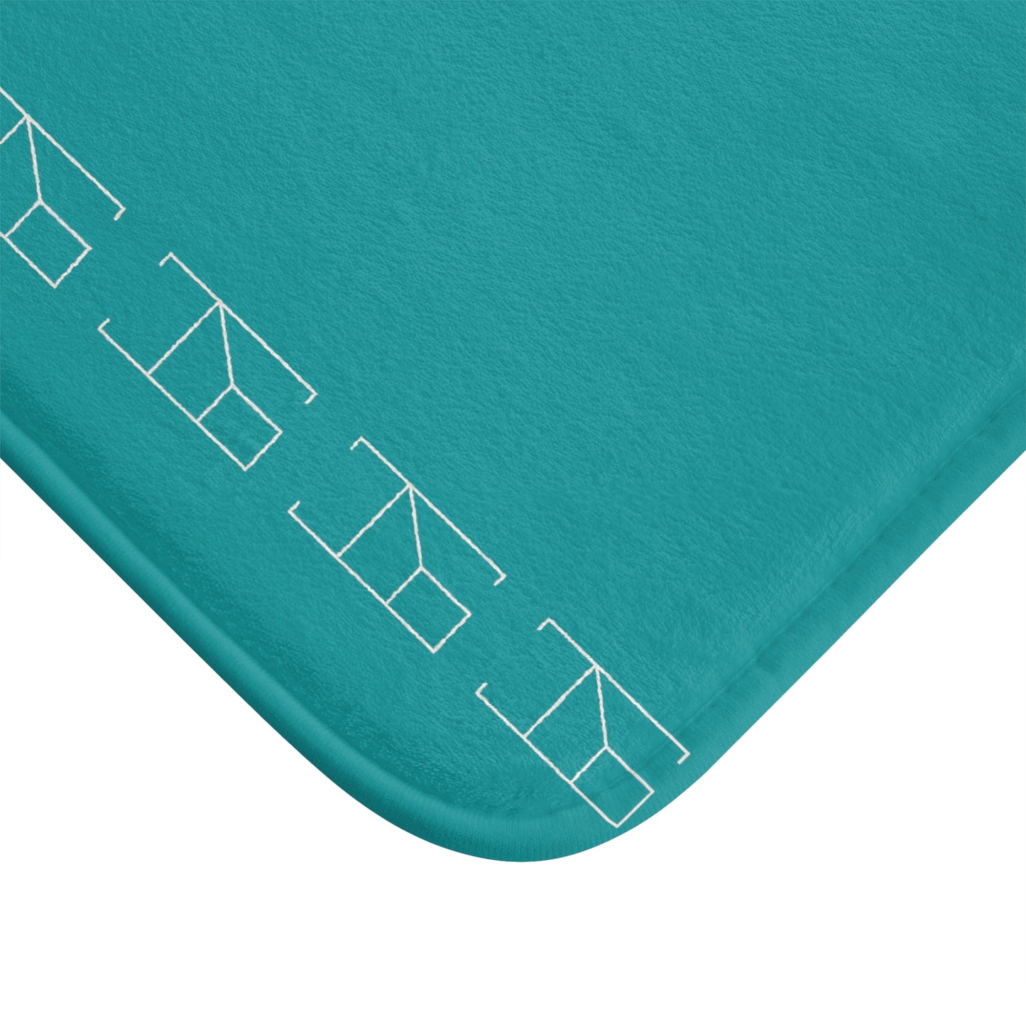 Memory Foam Bath Mat - Verdigris