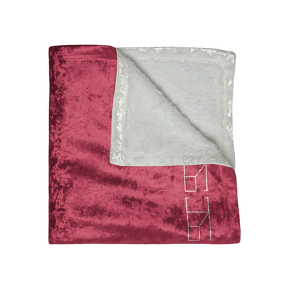 Velveteen Blanket - Cerise