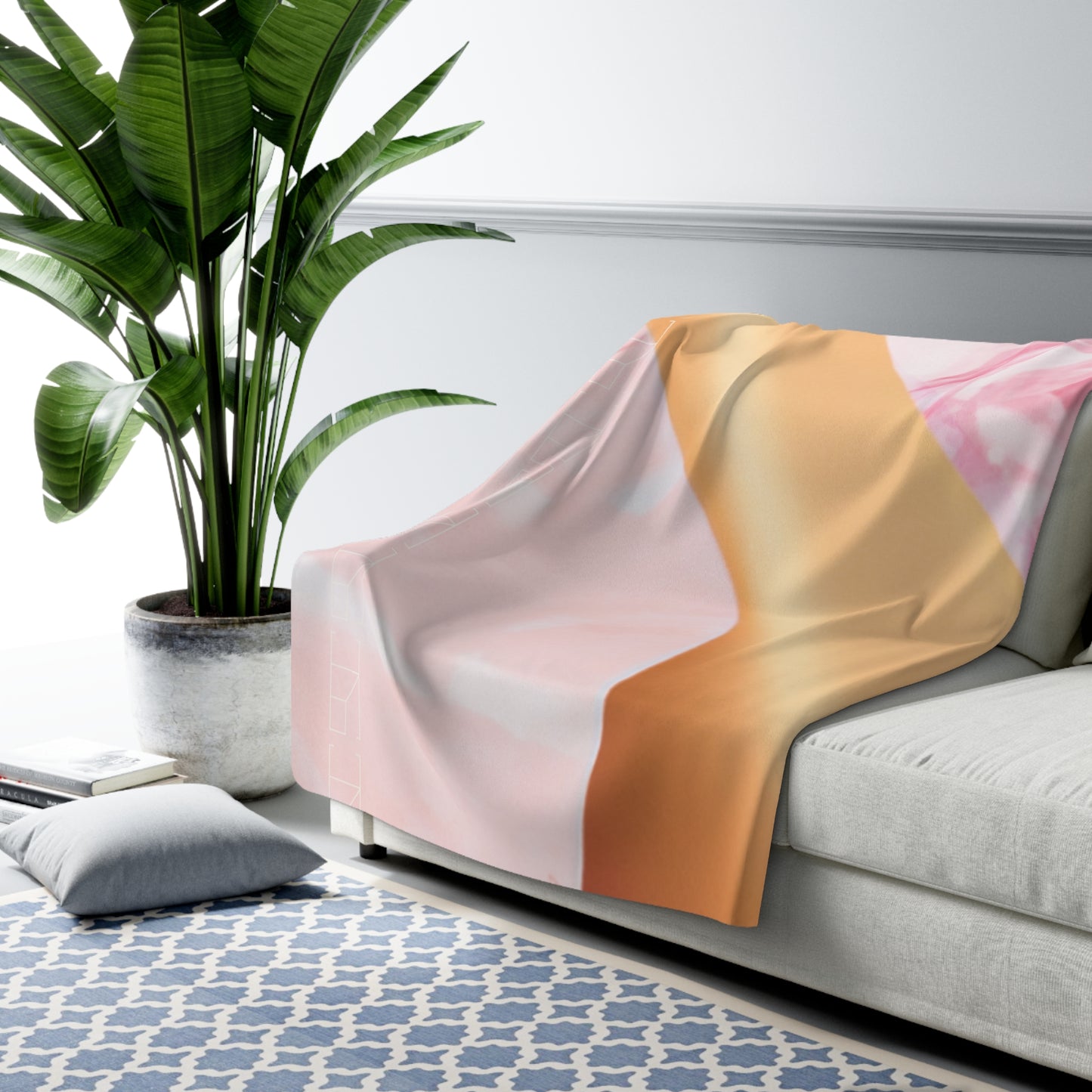 Sherpa Fleece Blanket - Mirage Collection