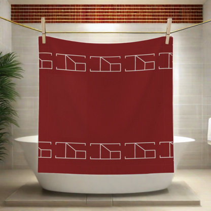 Face Towel - Barn Red 28