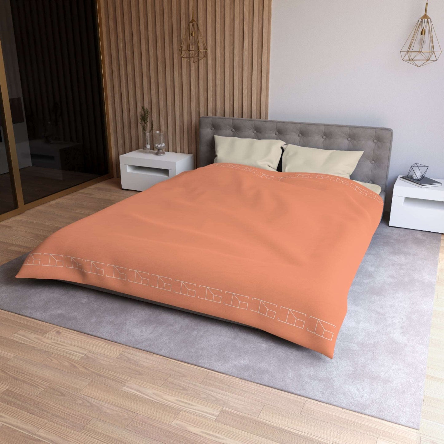 Duvet Cover - Tangerine