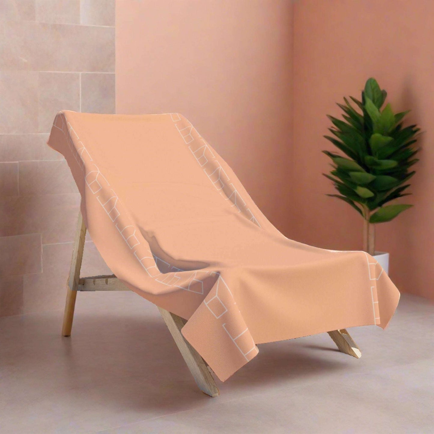 Bath Towel - Peach