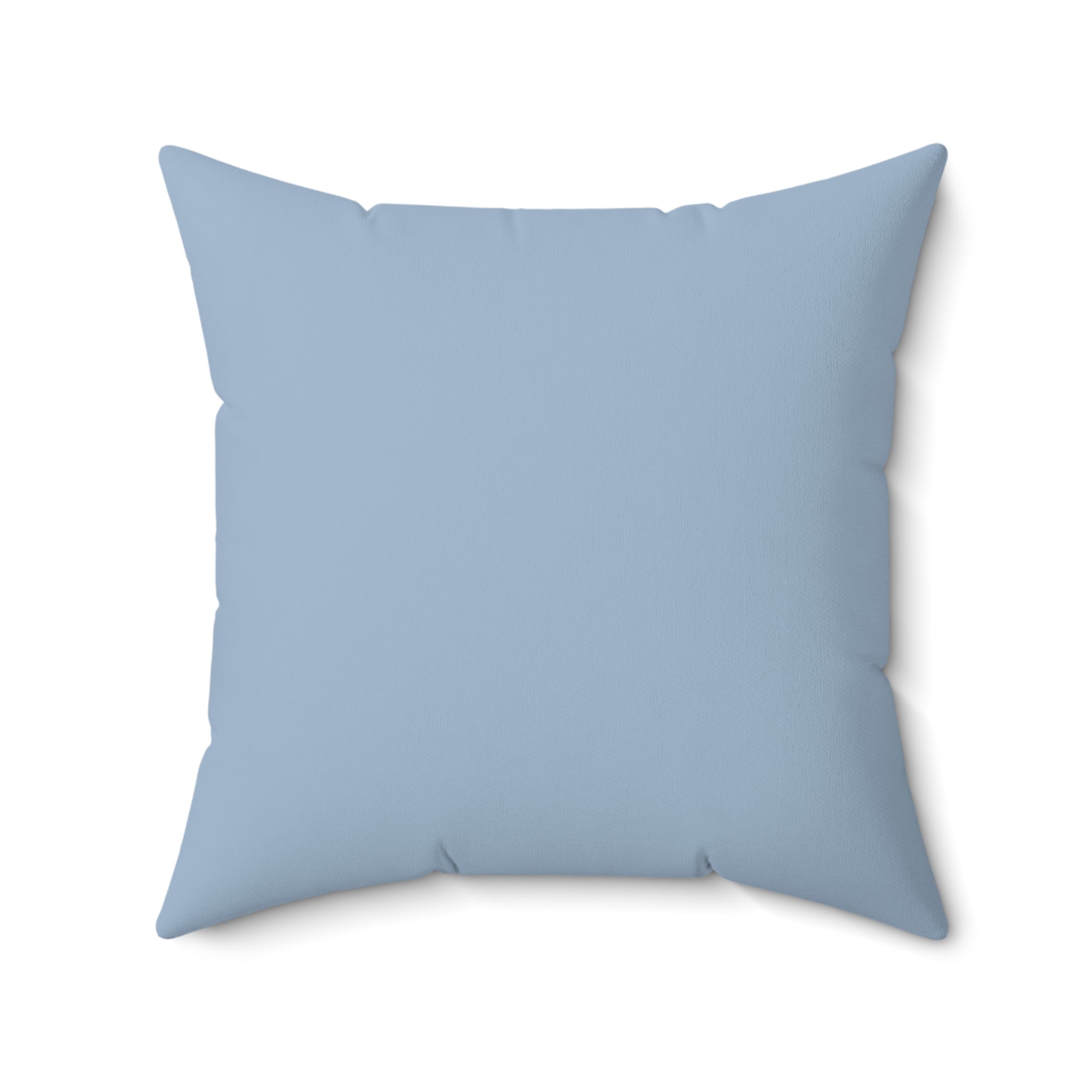 Faux Suede Throw Pillow - Blue Mist