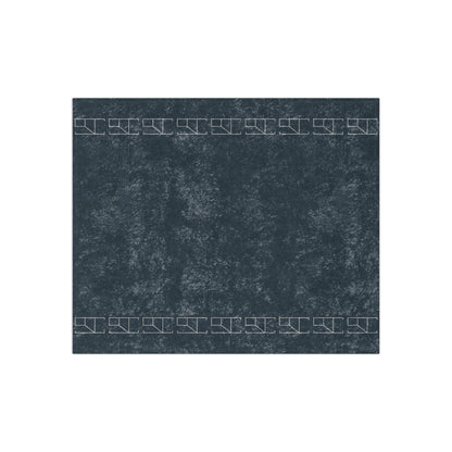 Velveteen Blanket - Charcoal