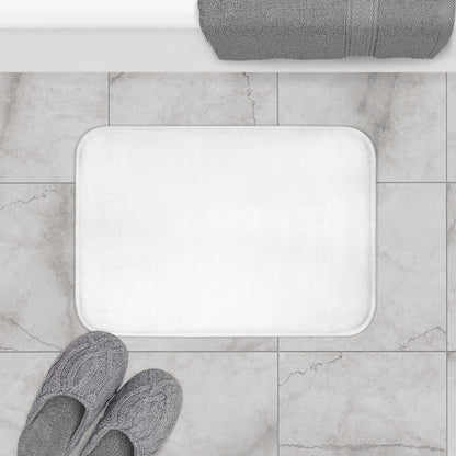 Memory Foam Bath Mat - Pure White