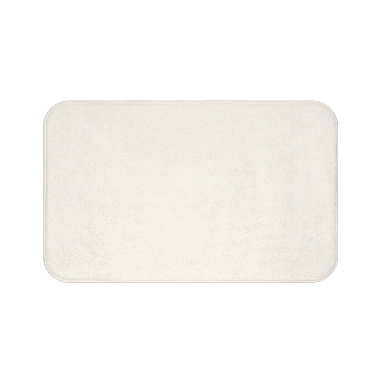 Memory Foam Bath Mat - Bone White