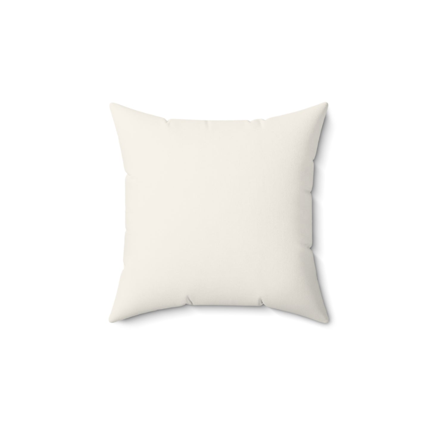 Faux Suede Throw Pillow - Bone White