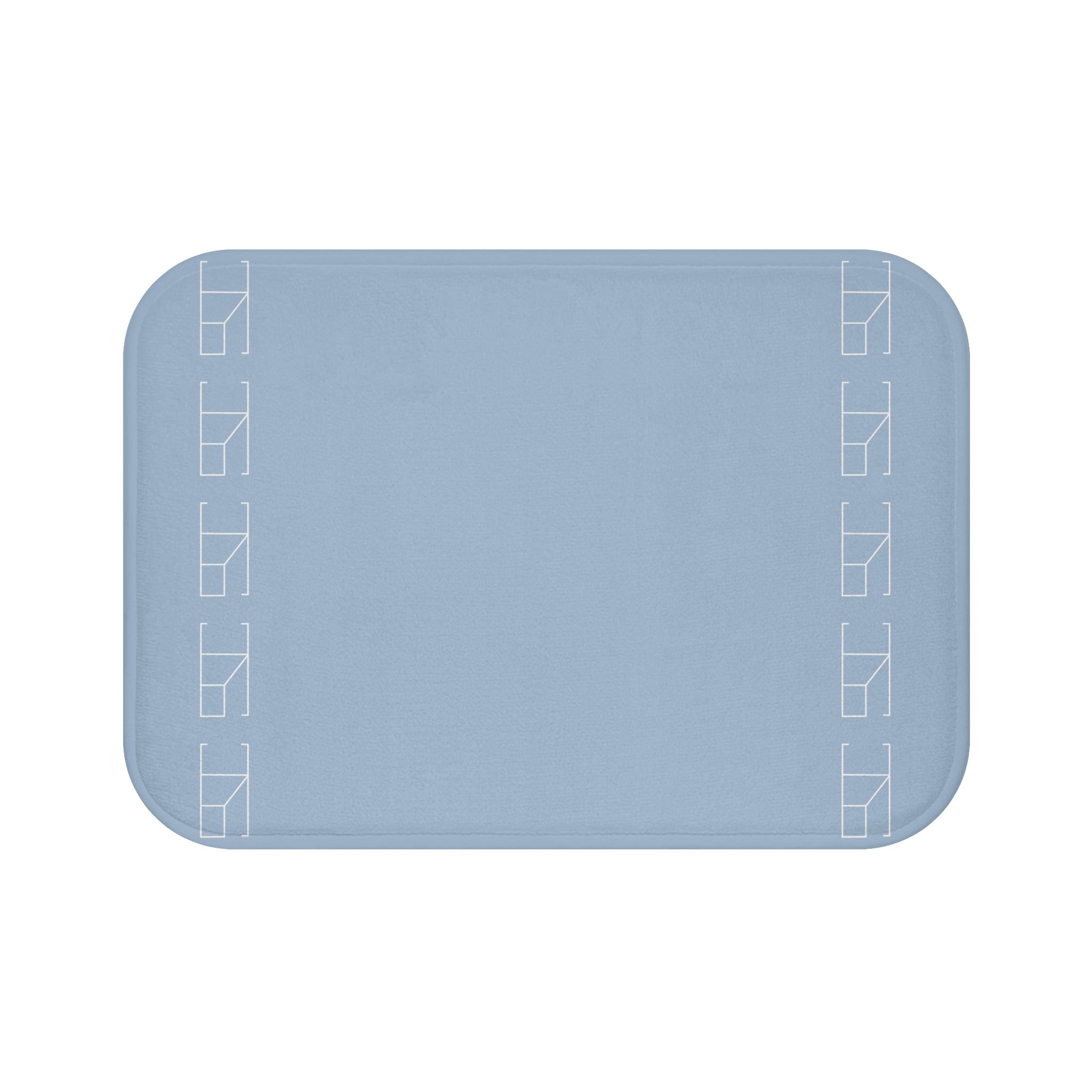 Memory Foam Bath Mat - Blue Mist