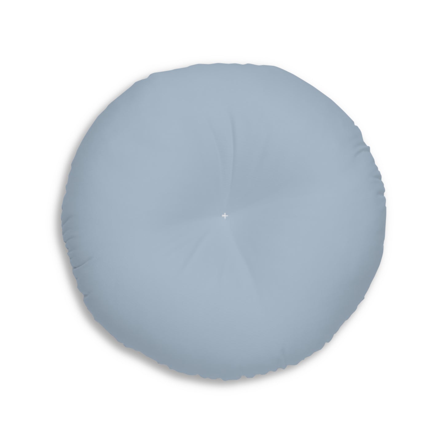 Round Tufted Floor Pillow - Pearl Mist