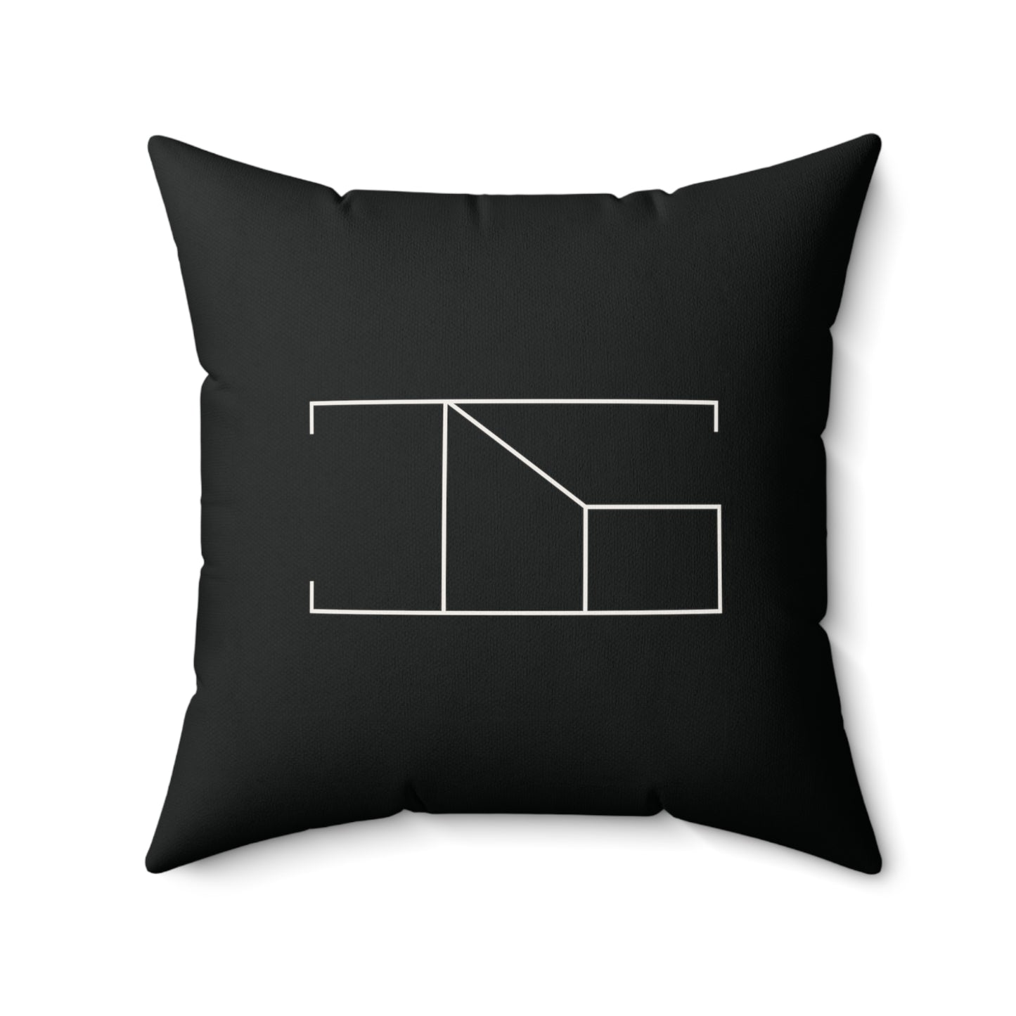 Nocturnal Silence Collection - Faux Suede Throw Pillow