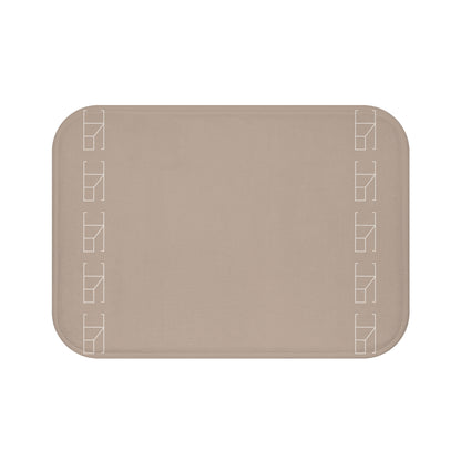 Memory Foam Bath Mat - Desert Khaki