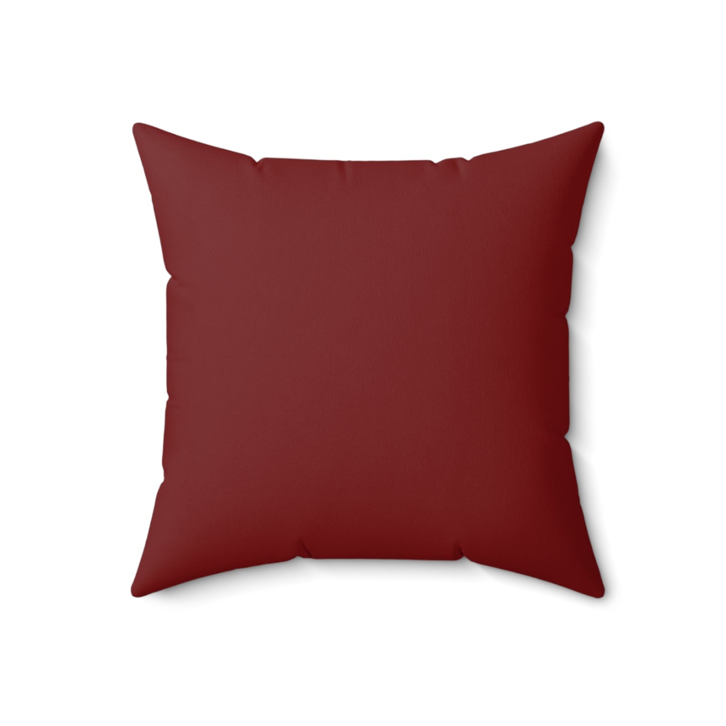 Faux Suede Throw Pillow - Barn Red 28
