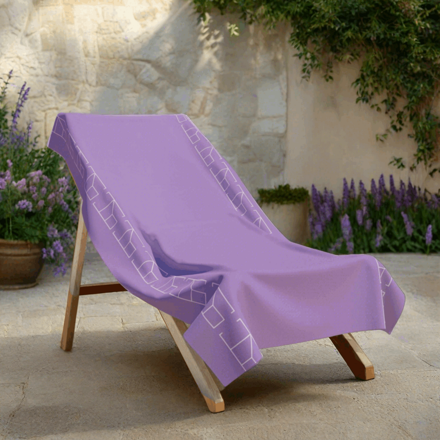 Bath Towel - Glicine