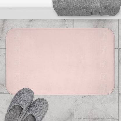 Memory Foam Bath Mat - Misty Rose