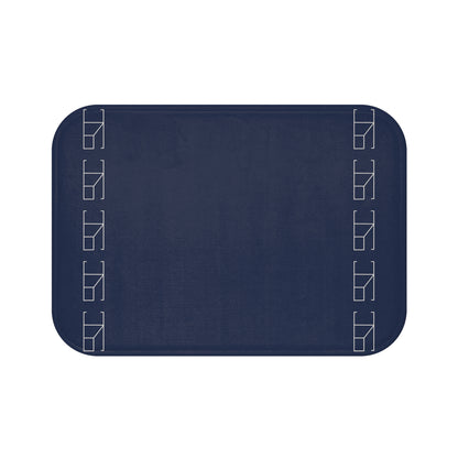 Memory Foam Bath Mat - Night Cobalt