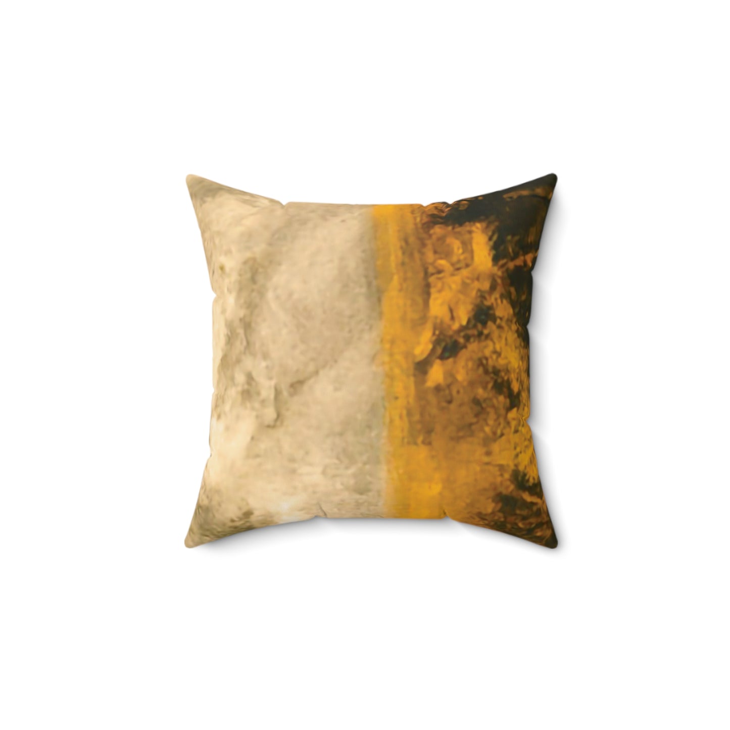 Gilded Twilight Collection - Faux Suede Square Throw Pillow