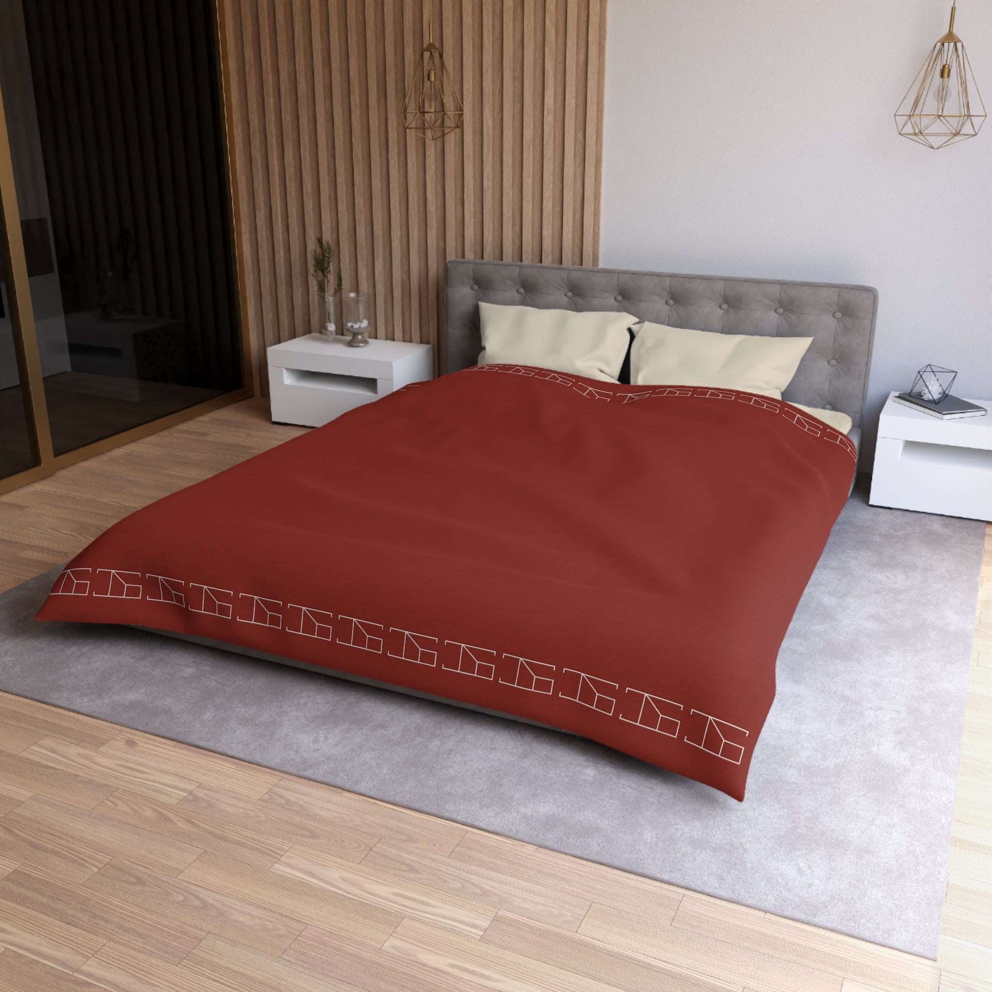 Duvet Cover - Burnt Umber