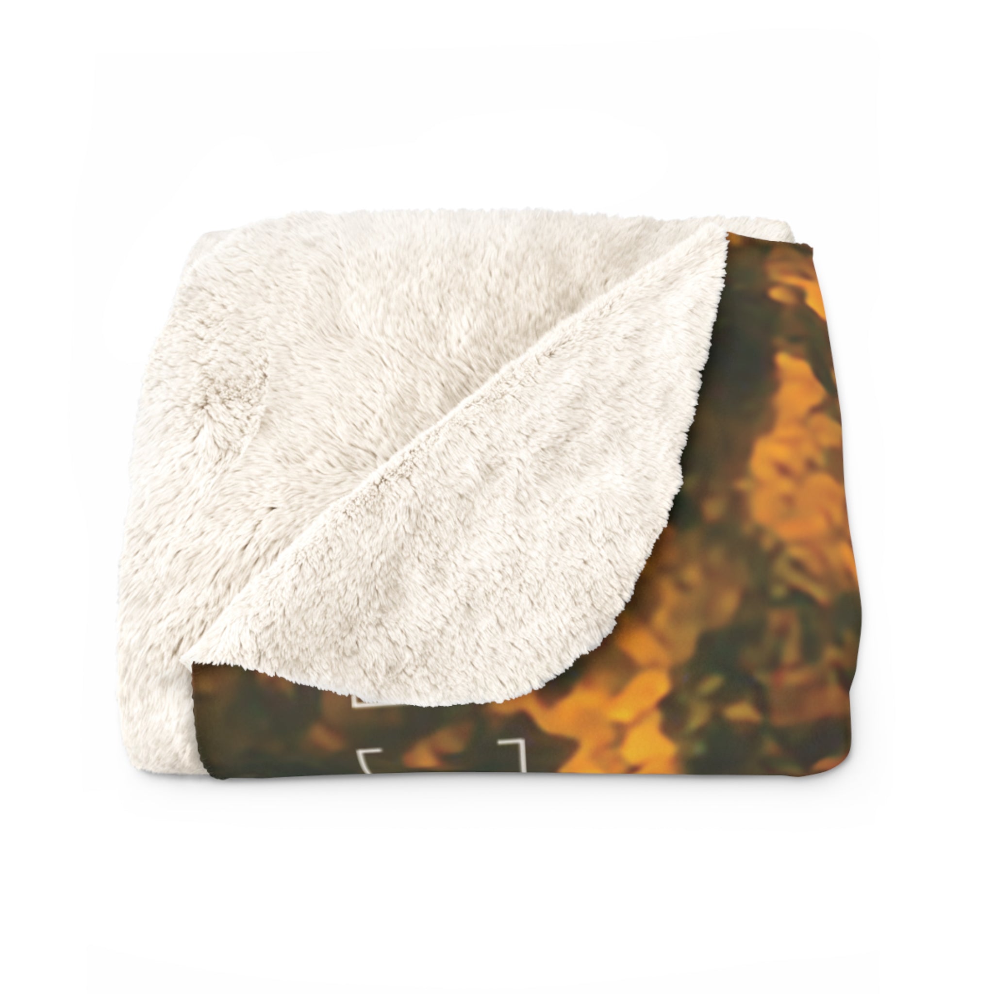 Sherpa Fleece Blanket - Gilded Twilight Collection