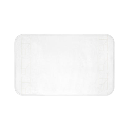 Memory Foam Bath Mat - Pure White