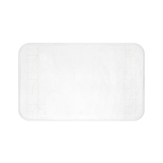 Memory Foam Bath Mat - Pure White