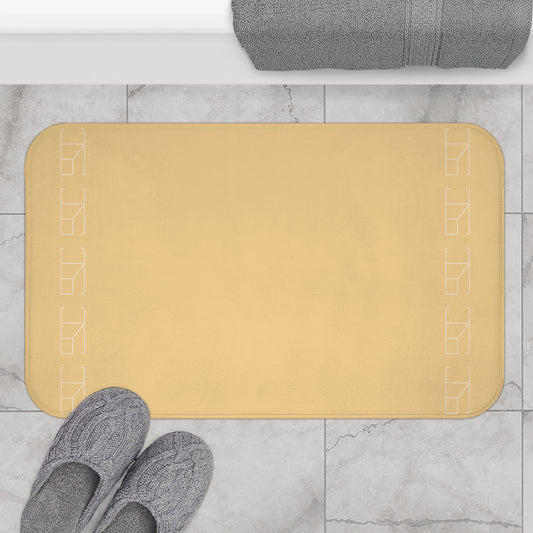 Memory Foam Bath Mat - Yellow Sunrise