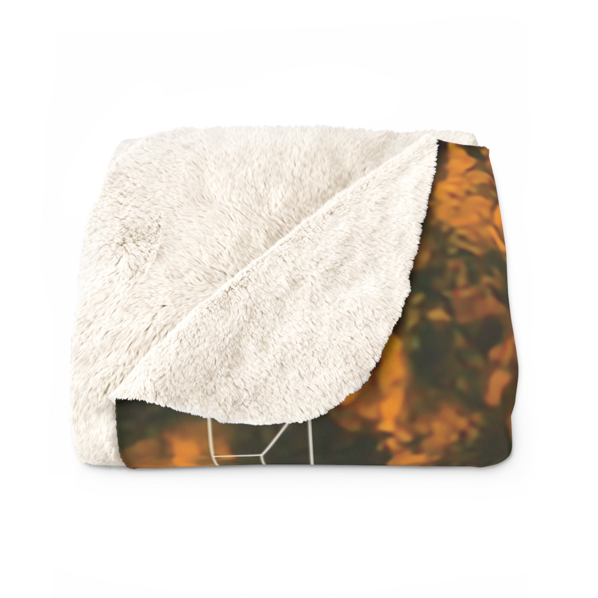 Sherpa Fleece Blanket - Gilded Twilight Collection