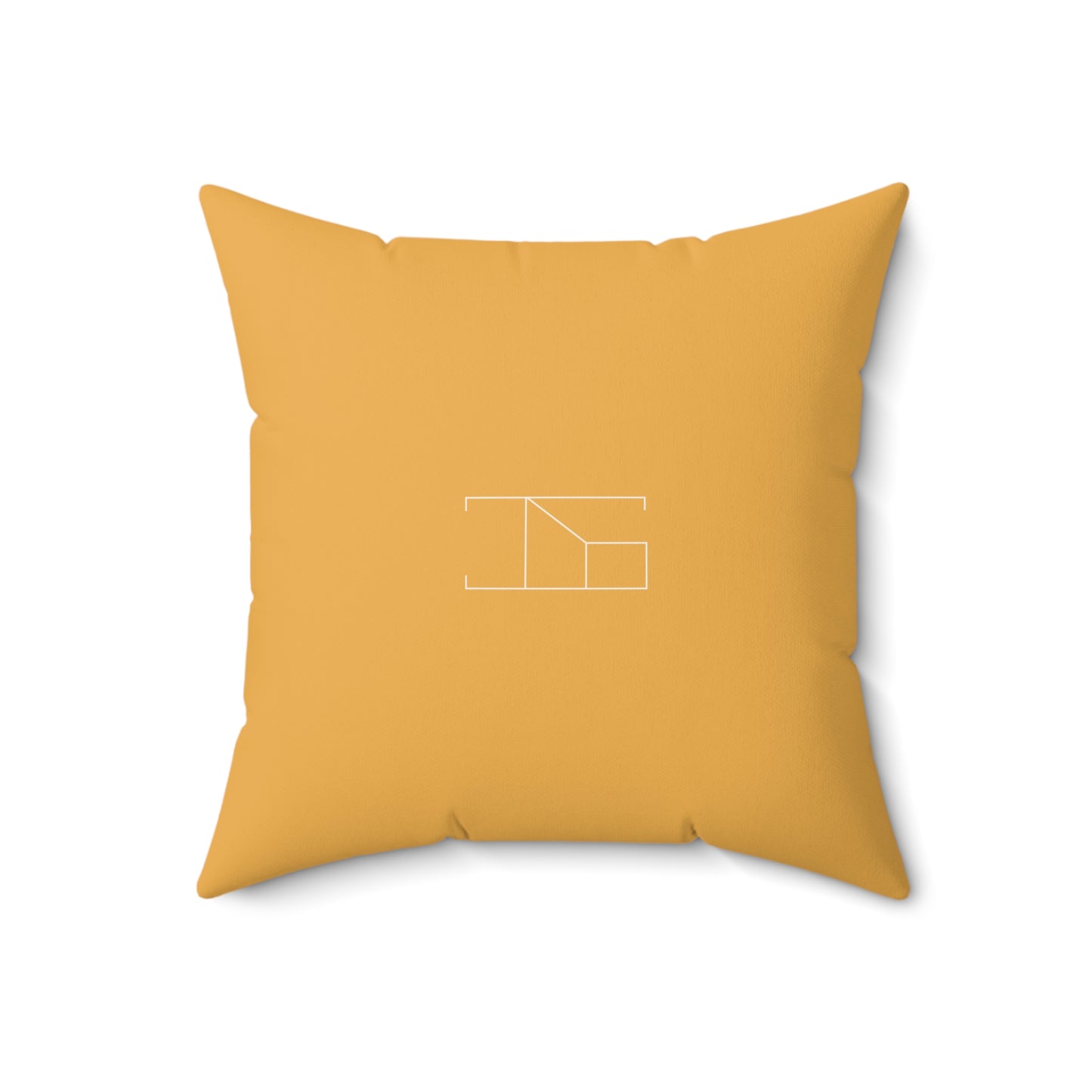 Faux Suede Throw Pillow - Hunyadi Orange