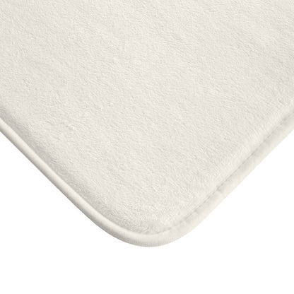 Memory Foam Bath Mat - Bone White