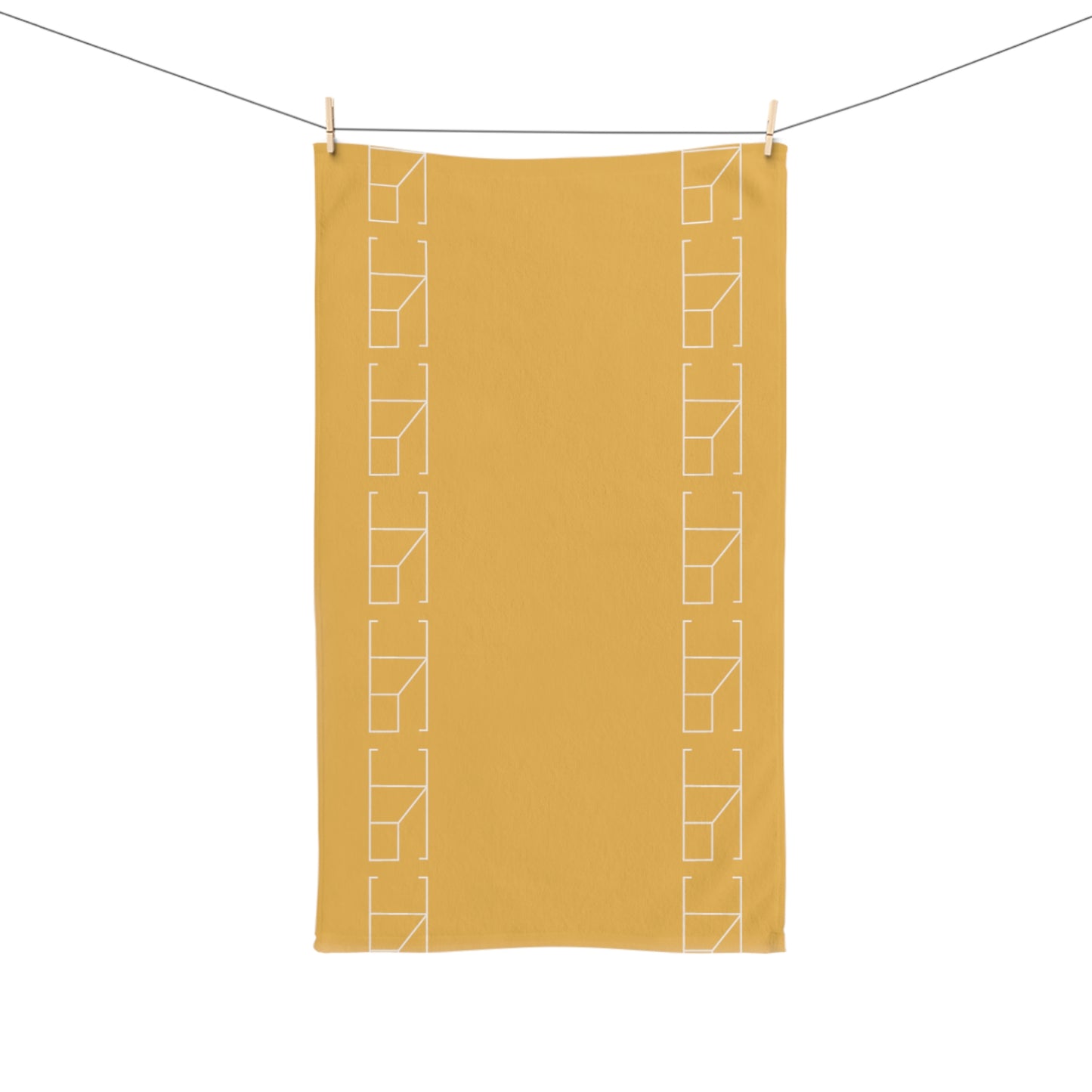 Hand Towel - Hunyadi Yellow