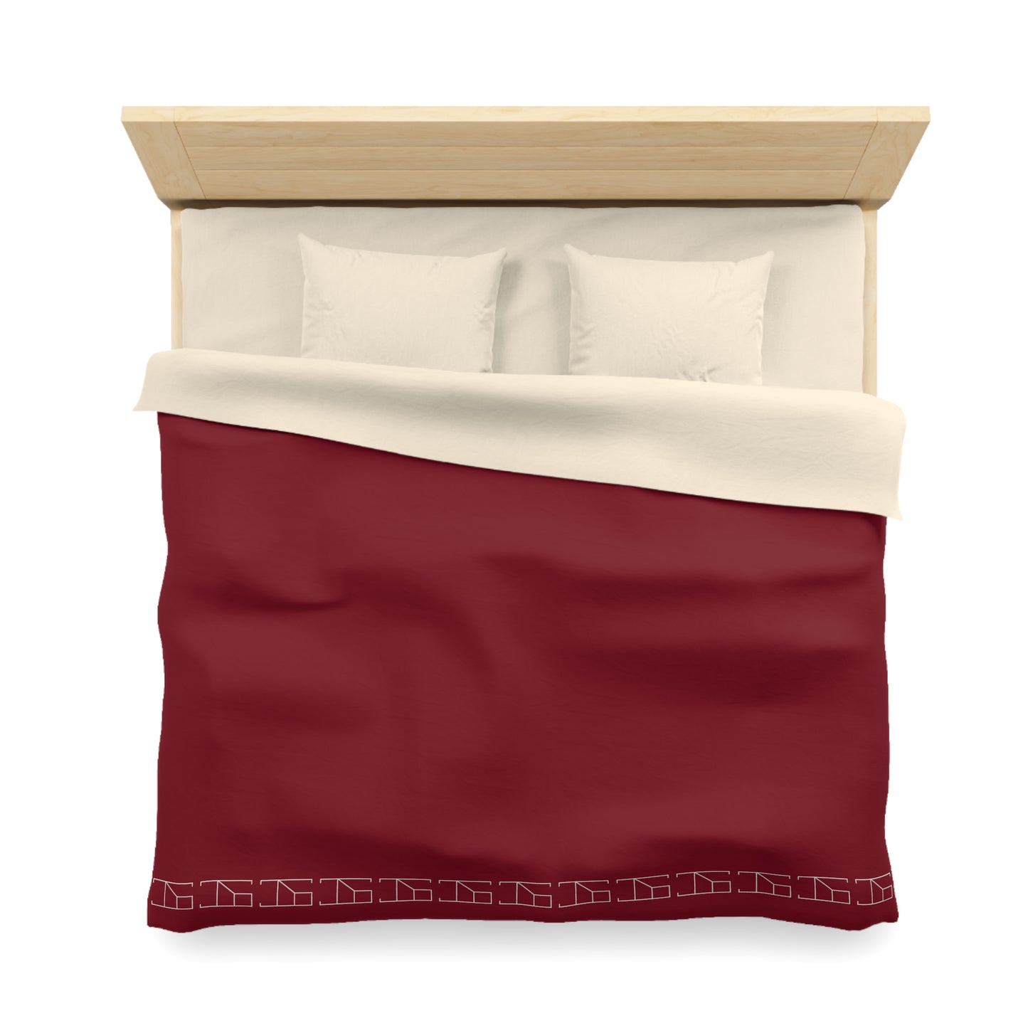 Duvet Cover - Burgundy