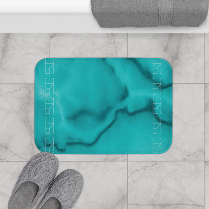 Azure Alchemy Collection - Memory Foam Bath Mat